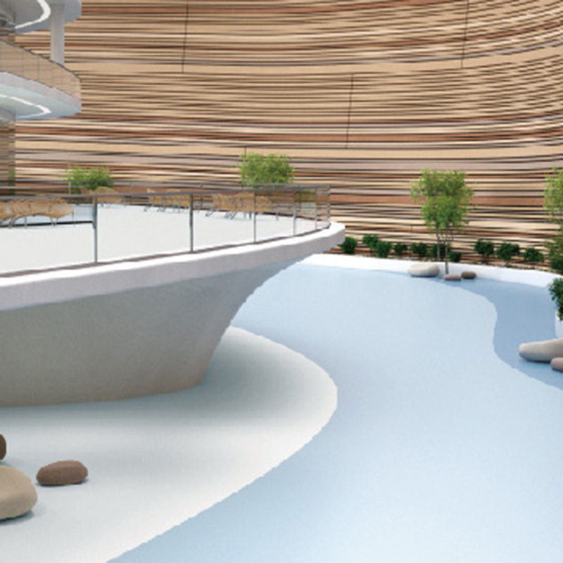 PUR เคลือบโพลียูรีเทน พื้นเป็นเนื้อเดียวกัน